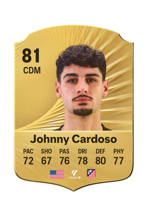 Johnny Cardoso - 81 - Rare