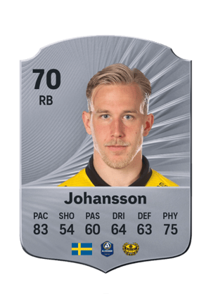 Johansson - 70 - Rare