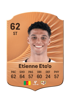 Etienne Eto'o - 62 - Rare