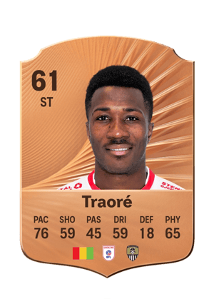 Traoré - 61 - Rare