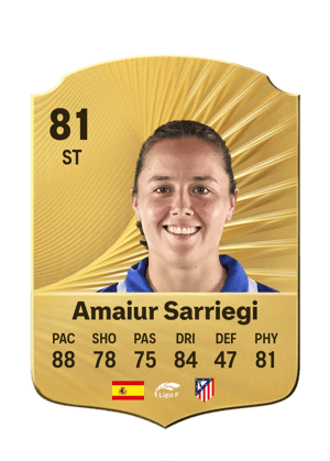 Amaiur Sarriegi - 81 - Rare