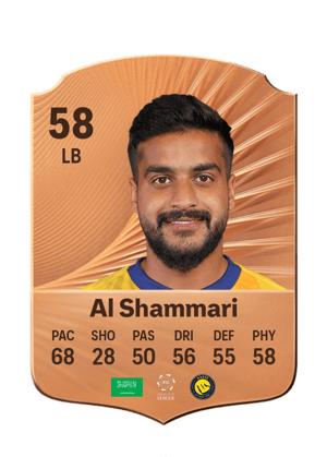 Al Shammari - 58 - Rare