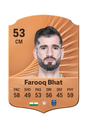 Farooq Bhat - 53 - Rare