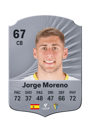 Jorge Moreno - 67 - Rare