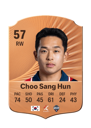 Choo Sang Hun - 57 - Rare