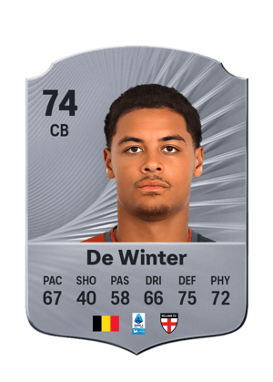 De Winter - 74 - Rare