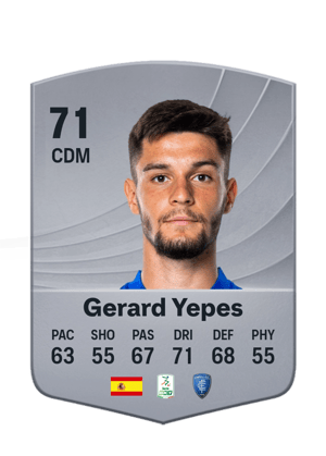 Gerard Yepes - 71 - Common