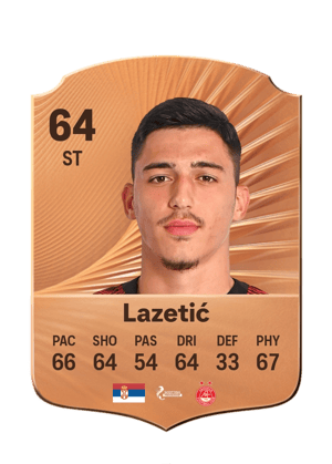 Lazetić - 64 - Rare