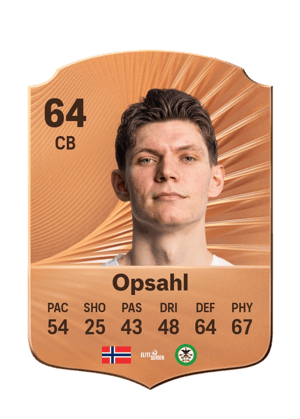 Opsahl - 64 - Rare