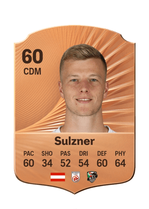 Sulzner - 60 - Rare