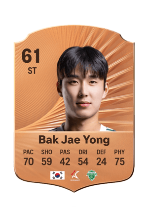Bak Jae Yong - 61 - Rare