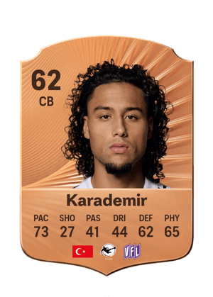 Karademir - 62 - Rare