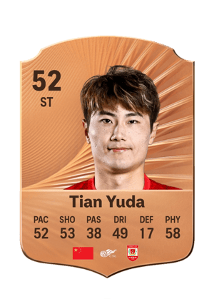 Tian Yuda - 52 - Rare