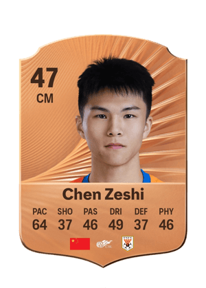 Chen Zeshi - 47 - Rare