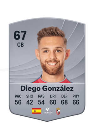 Diego González - 67 - Common