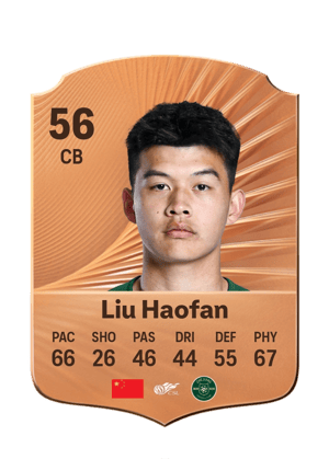 Liu Haofan - 56 - Rare