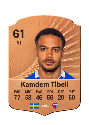 Kamdem Tibell - 61 - Rare