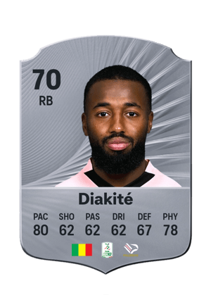Diakité - 70 - Rare