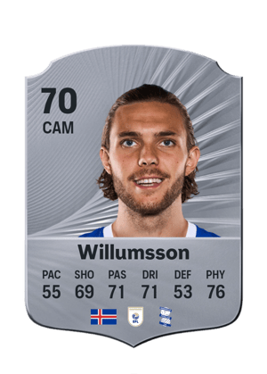 Willumsson - 70 - Rare