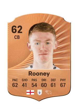 Rooney - 62 - Rare