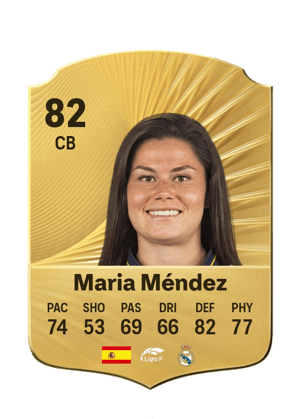 Maria Méndez - 82 - Rare