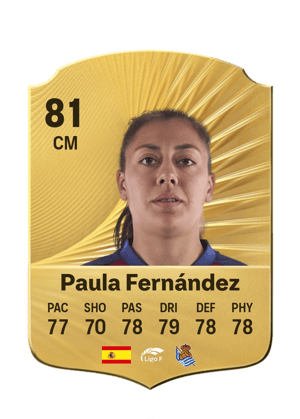 Paula Fernández - 81 - Rare