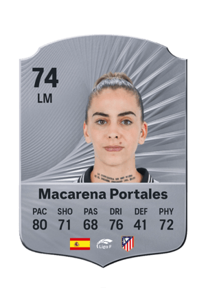 Macarena Portales - 74 - Rare