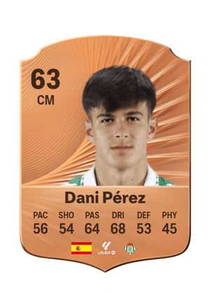 Dani Pérez - 63 - Rare