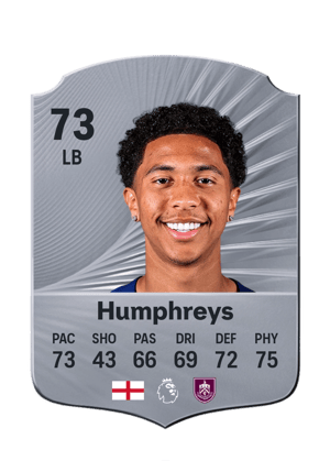 Humphreys - 73 - Rare