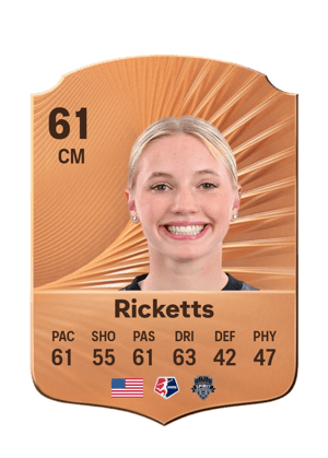 Ricketts - 61 - Rare