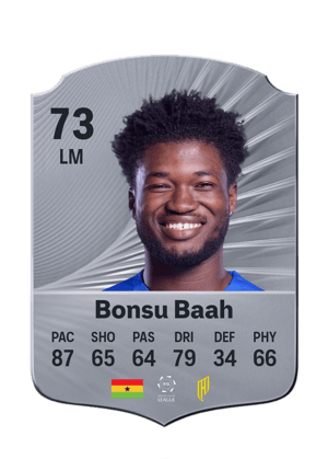 Bonsu Baah - 73 - Rare