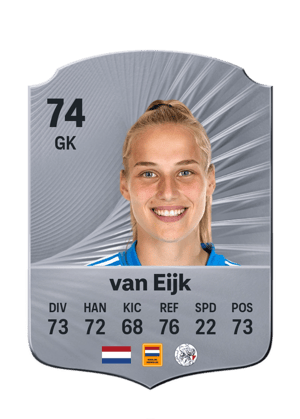 van Eijk - 74 - Rare