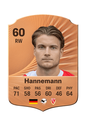 Hannemann - 60 - Rare