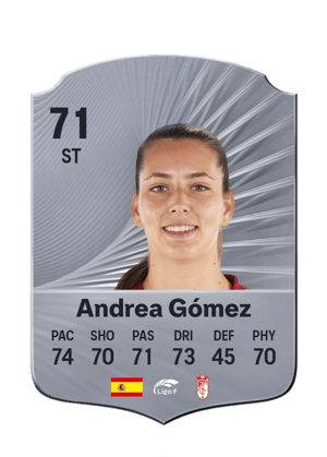 Andrea Gómez - 71 - Rare
