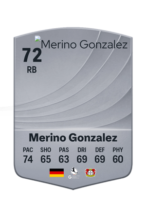 Merino Gonzalez - 72 - Common