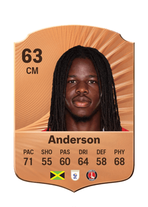 Anderson - 63 - Rare