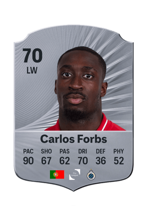 Carlos Forbs - 70 - Rare