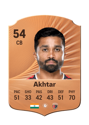 Akhtar - 54 - Rare