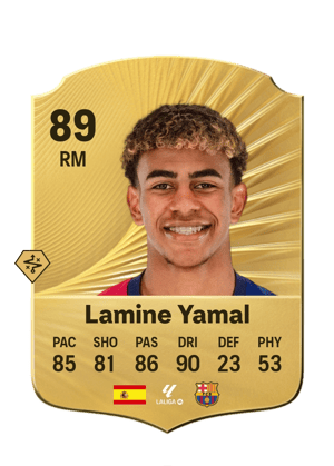 Lamine Yamal - 89 - Rare