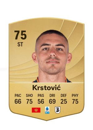 Krstović - 75 - Common