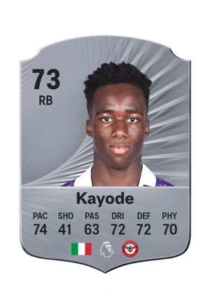 Kayode - 73 - Rare