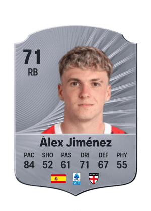 Álex Jiménez - 71 - Rare