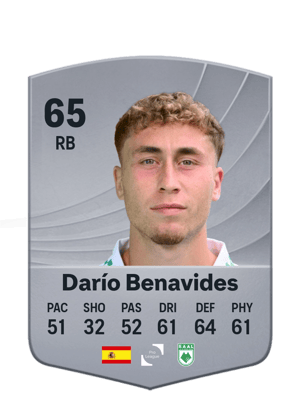 Darío Benavides - 65 - Common
