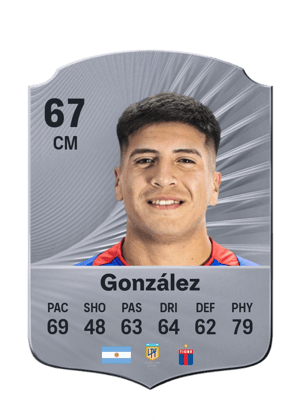 González - 67 - Rare