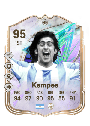 Kempes - 95 - Festival of Football: Greats of the Game ICON
