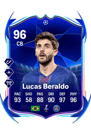 Lucas Beraldo - 96 - UEFA Champions League Road to the Final