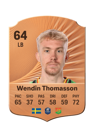 Wendin Thomasson - 64 - Rare