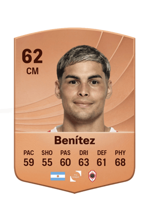 Benítez - 62 - Common