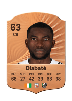 Diabaté - 63 - Rare