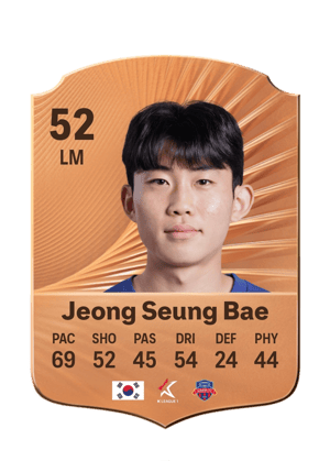 Jeong Seung Bae - 52 - Rare